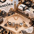 PDB Gold Charm Bracelet Set TTN