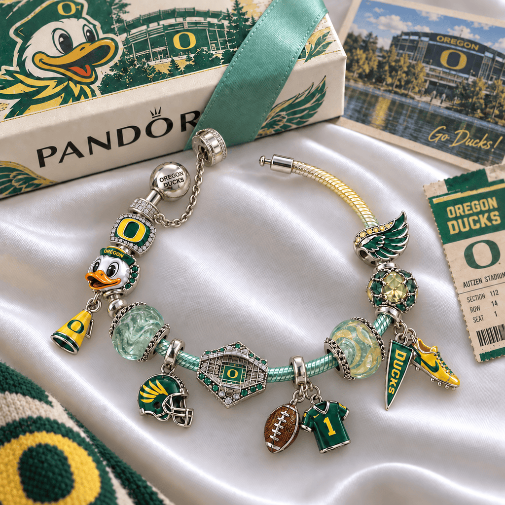 ORD Silver Charm Bracelet Set PTKL