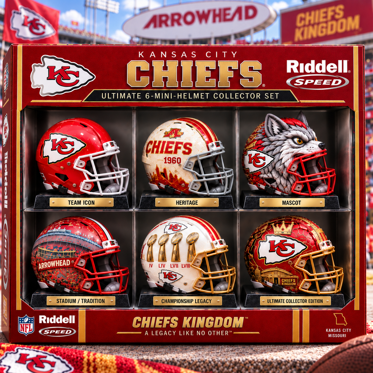 Premium KCC Mini Helmet Collection LNTH