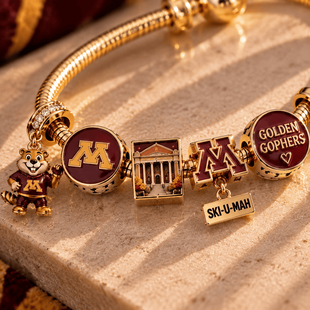 MGG Gold Charm Bracelet Set TTN