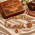 TLS Gold Charm Bracelet Set NHVH